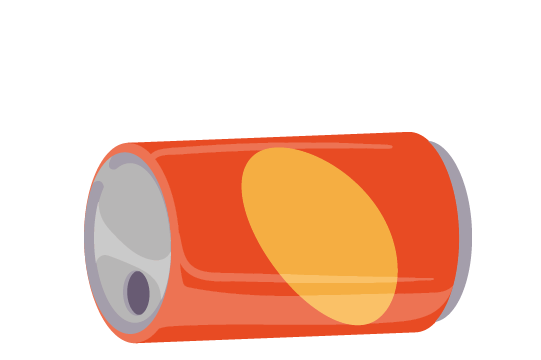 Metal içecek kutusu